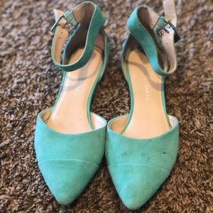 Franco Sarto Mint Green Flats